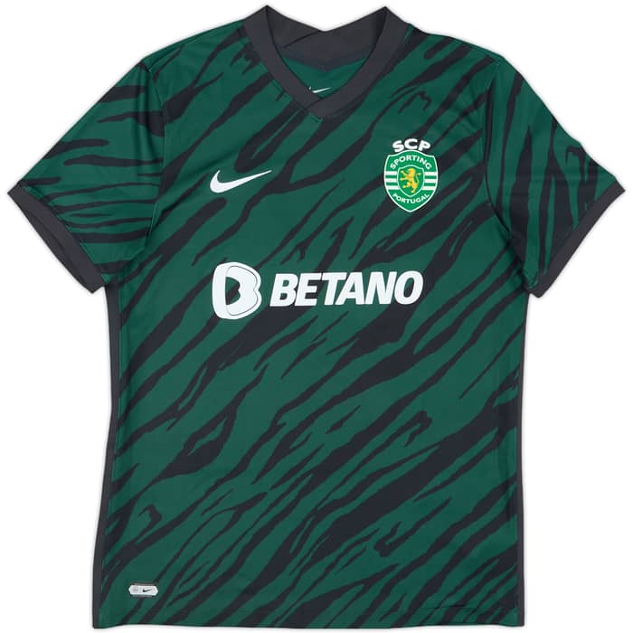 2021-22 Sporting CP Third Shirt Slimani #9 - 8/10 - (L)