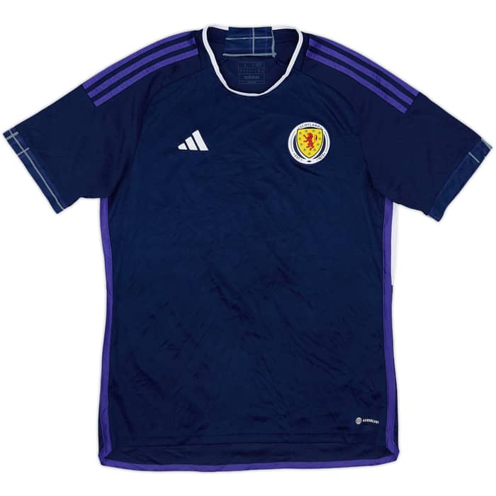 2022-23 Scotland Home Shirt - 7/10 - (L)