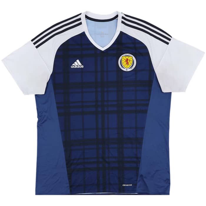 2015-17 Scotland Home Shirt - 7/10 - (XL)