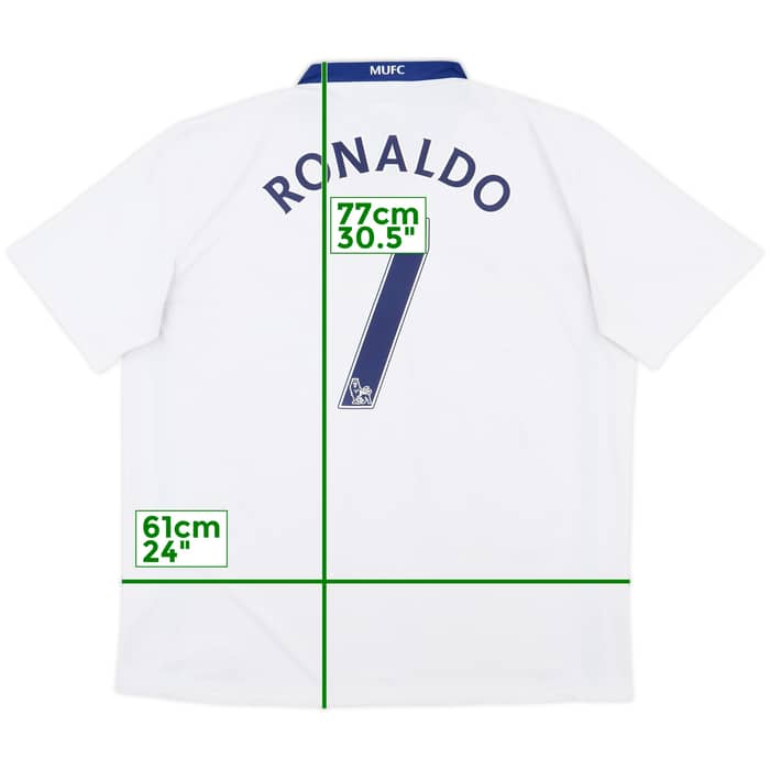 2008-10 Manchester United Away Shirt Ronaldo #7 - 5/10 - (XL)