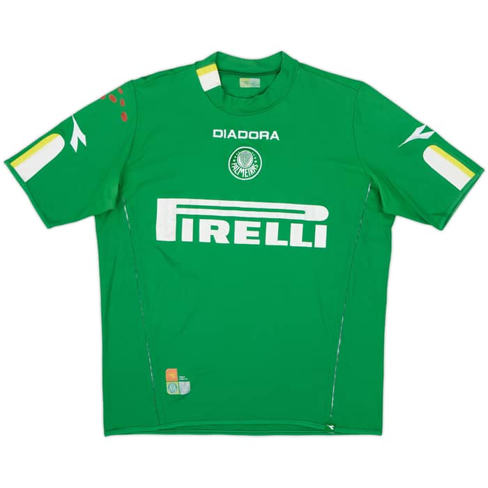 2004 Palmeiras Home Shirt #9 - 6/10 - (L)