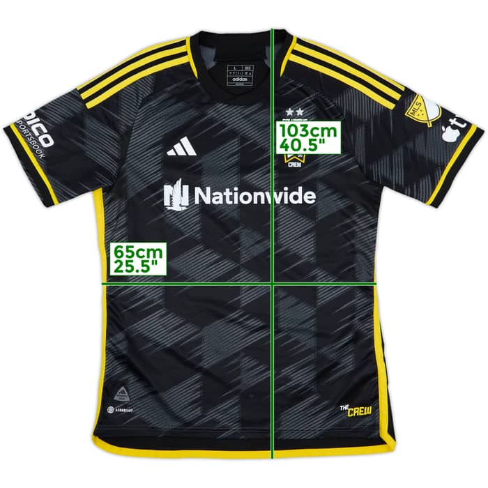 2023-24 Columbus Crew Authentic Away Shirt - 10/10 - (L)