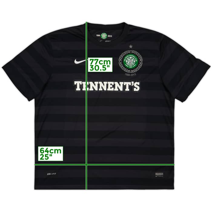 2012-13 Celtic '125th Anniversary' Away Shirt - 6/10 - (XXL)