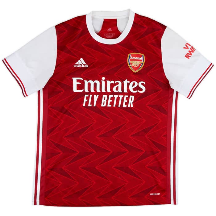 2020-21 Arsenal Home Shirt Saka #7 - 7/10 - (L)