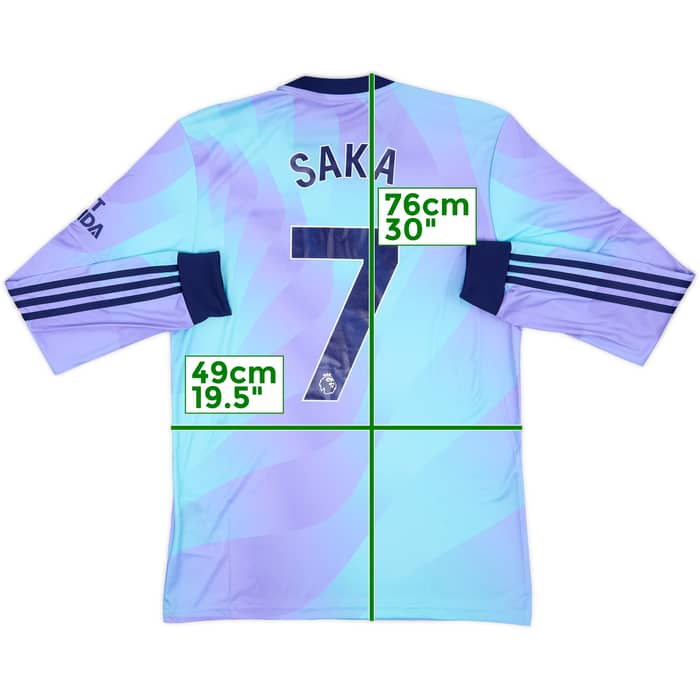 2024-25 Arsenal Third L/S Shirt Saka #7 (M)