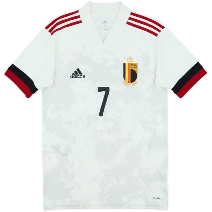 2020-22 Belgium Away Shirt De Bruyne #7 - 9/10 - (S)