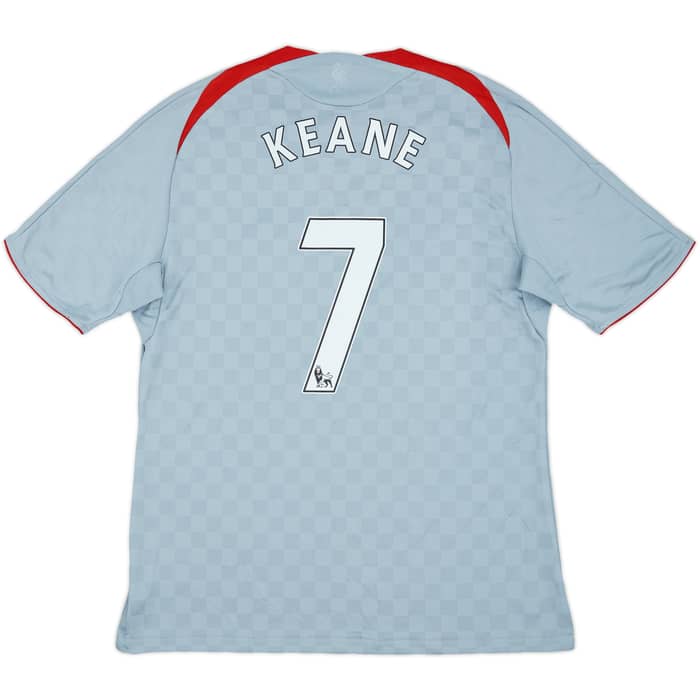 2008-09 Liverpool Away Shirt Keane #7 - 8/10 - (L)