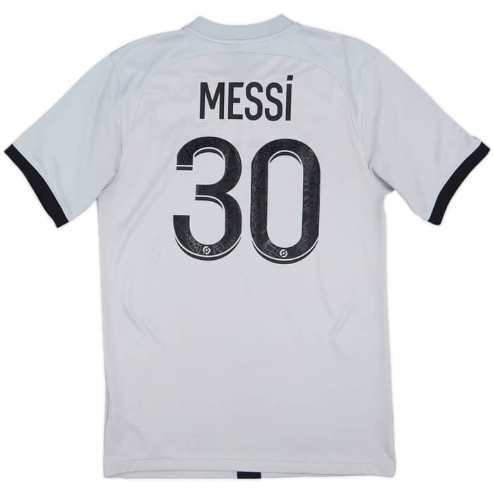 2022-23 Paris Saint-Germain Away Shirt Messi #30 - 6/10 - (S)