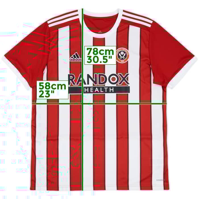 2021-22 Sheffield United Home Shirt - 10/10 - (M)