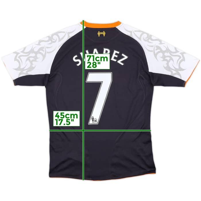 2012-13 Liverpool Third Shirt Suarez #7 - 8/10 - (S)