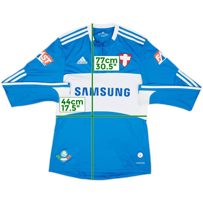 2009 Palmeiras Third L/S Shirt - 8/10 - (S)