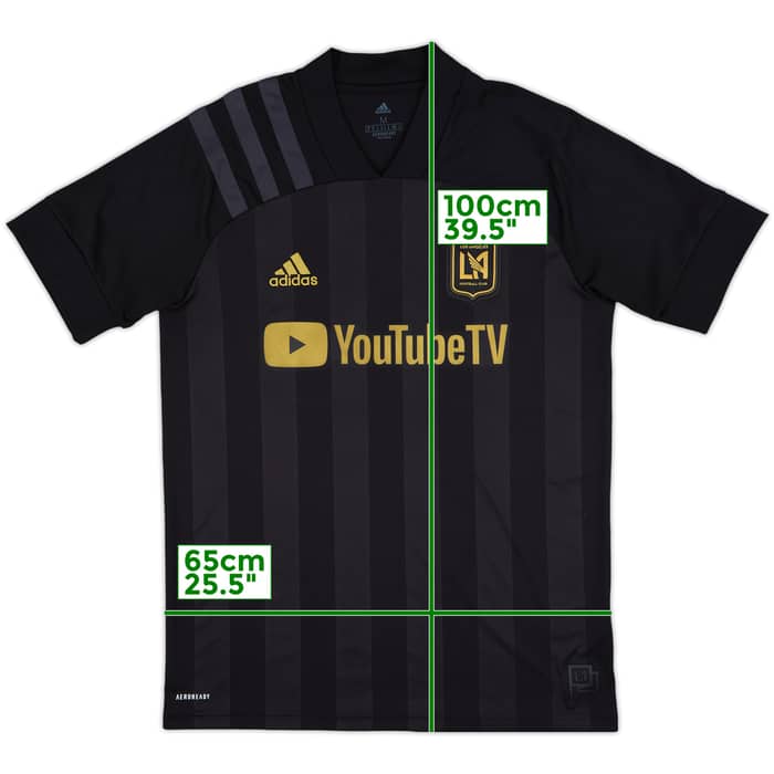 2020 LA FC Home Shirt - 9/10 - (M)