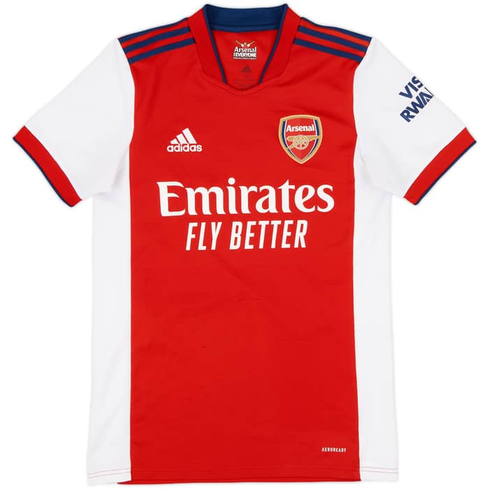 2021-22 Arsenal Home Shirt Saka #7 - 6/10 - (S)