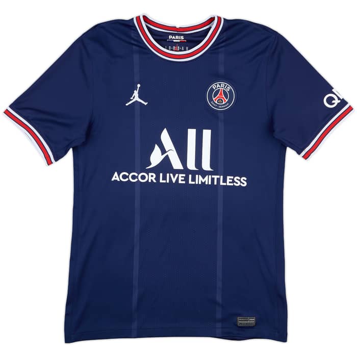 2021-22 Paris Saint-Germain Home Shirt Messi #30 - 8/10 - (S)