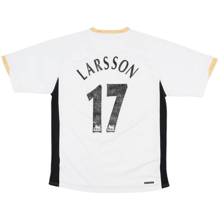 2006-08 Manchester United Away Shirt Larsson #17 - 5/10 - (L)