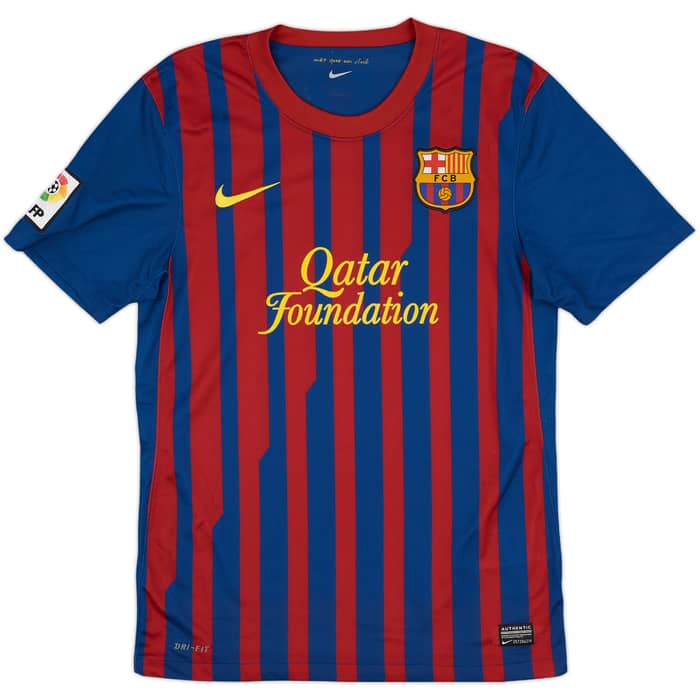 2011-12 Barcelona Home Shirt A.Iniesta #8 - 8/10 - (S)