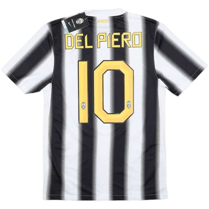 2011-12 Juventus Home Shirt Del Piero #10 (S)