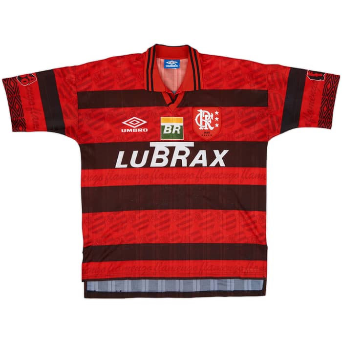 1995-96 Flamengo Centenary Home Shirt - 8/10 - (XL)