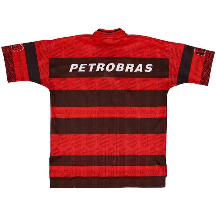 1995-96 Flamengo Centenary Home Shirt - 8/10 - (XL)