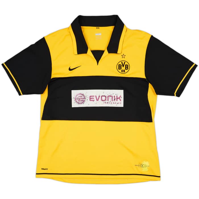 2007-08 Borussia Dortmund Home Shirt Amedick #2 - 4/10 - (L)