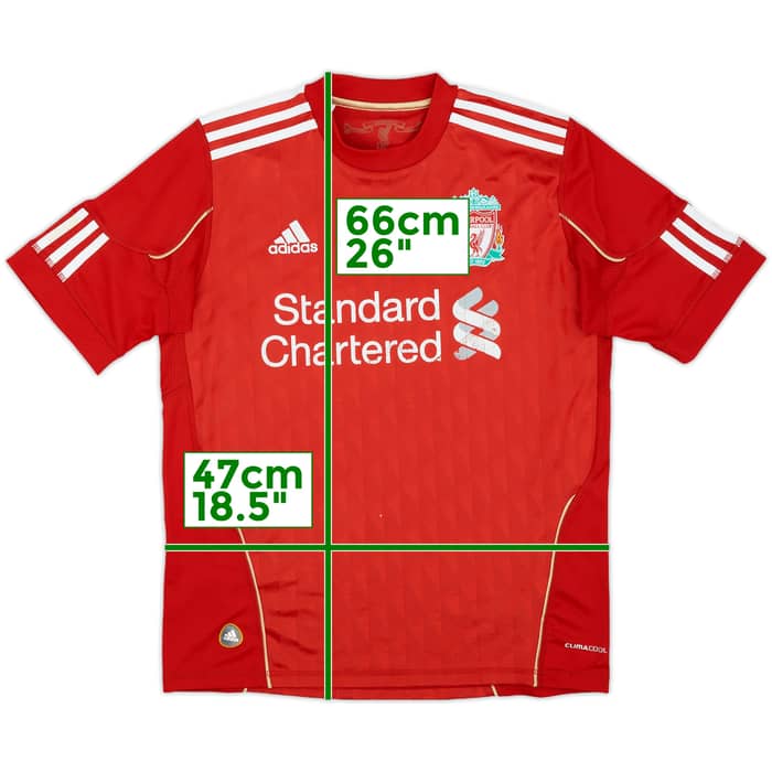 2010-12 Liverpool Home Shirt - 6/10 - (L.Boys)