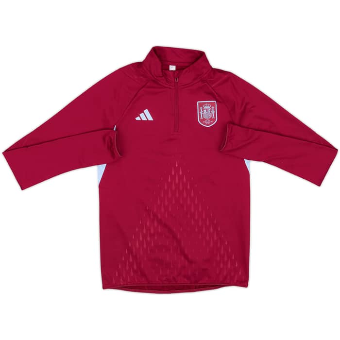 2020-21 Spain Women adidas 1/4 Zip Drill Top - 10/10 - (Women's XS)