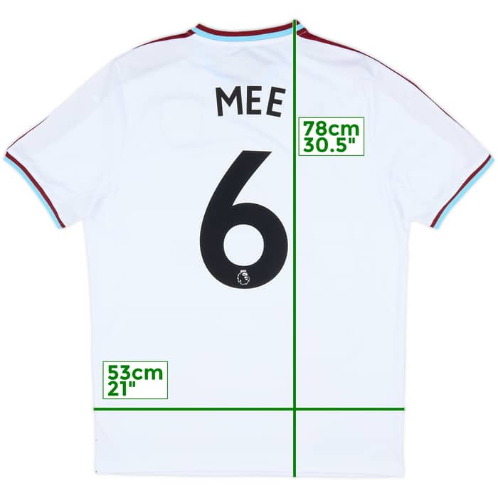 2017-18 Burnley Away Shirt Mee #6 - 10/10 - (L)