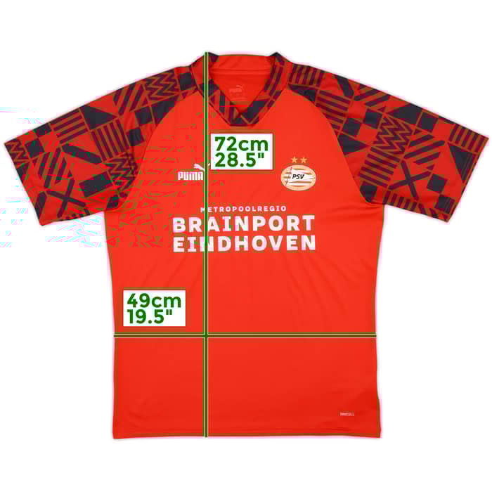2023-24 PSV Puma Training Shirt - 9/10 - (L)