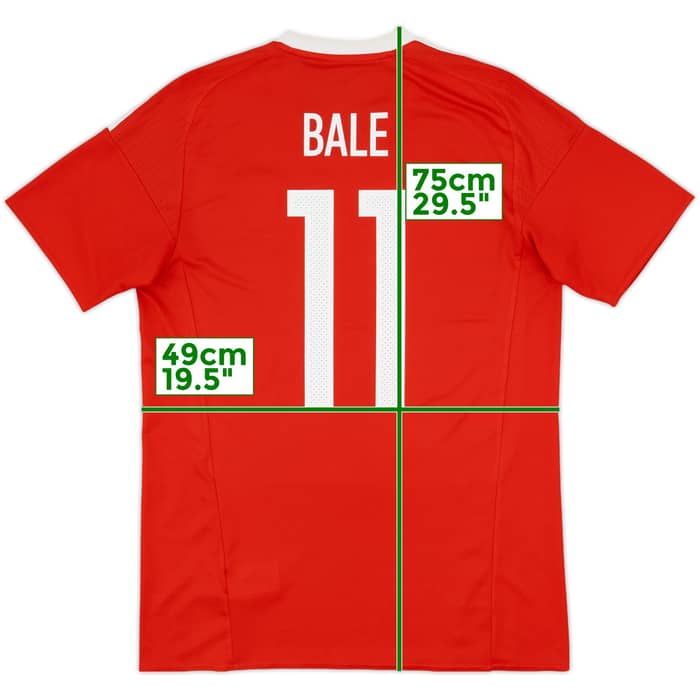 2016-17 Wales Home Shirt Bale #11 - 7/10 - (M)