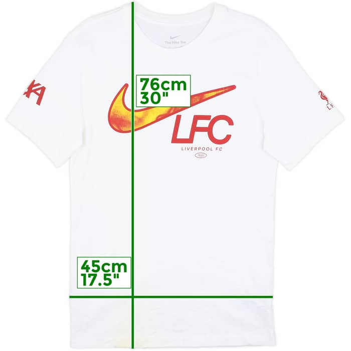 2024-25 Liverpool Nike Graphic Tee - 6/10 - (S)