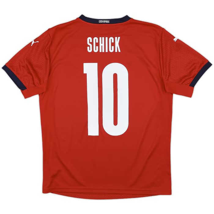 2020-21 Czech Republic Home Shirt Schick #10 - 9/10 - (M)