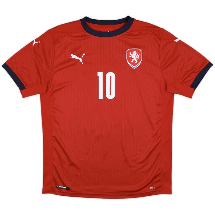 2020-21 Czech Republic Home Shirt Schick #10 - 9/10 - (M)