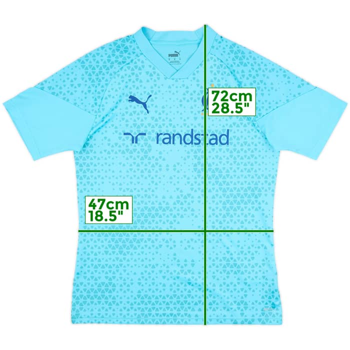 2023-24 Olympique Marseille Puma Training Shirt - 10/10 - (M)