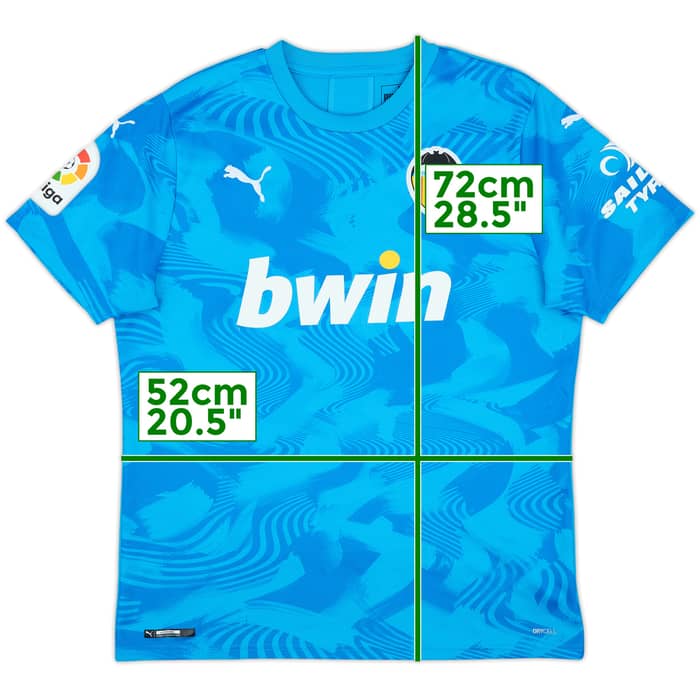2019-20 Valencia Third Shirt - 10/10 - (L)