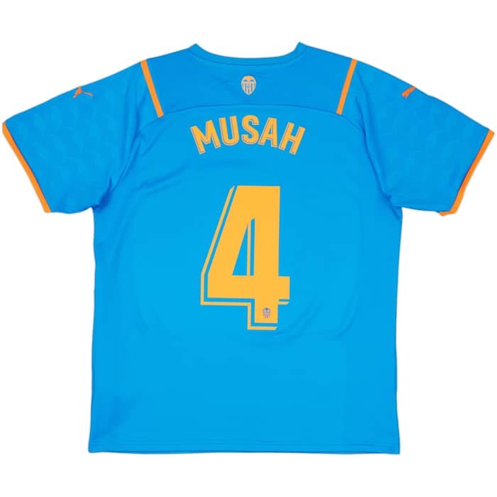 2021-22 Valencia Third Shirt Musah #4 - 10/10 - (L)