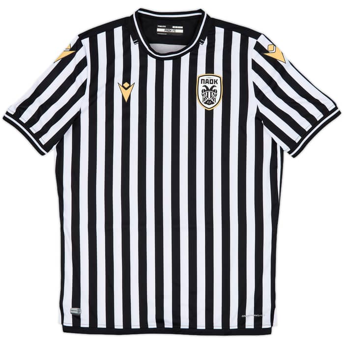 2020-21 PAOK Home Shirt - 10/10 - (L)