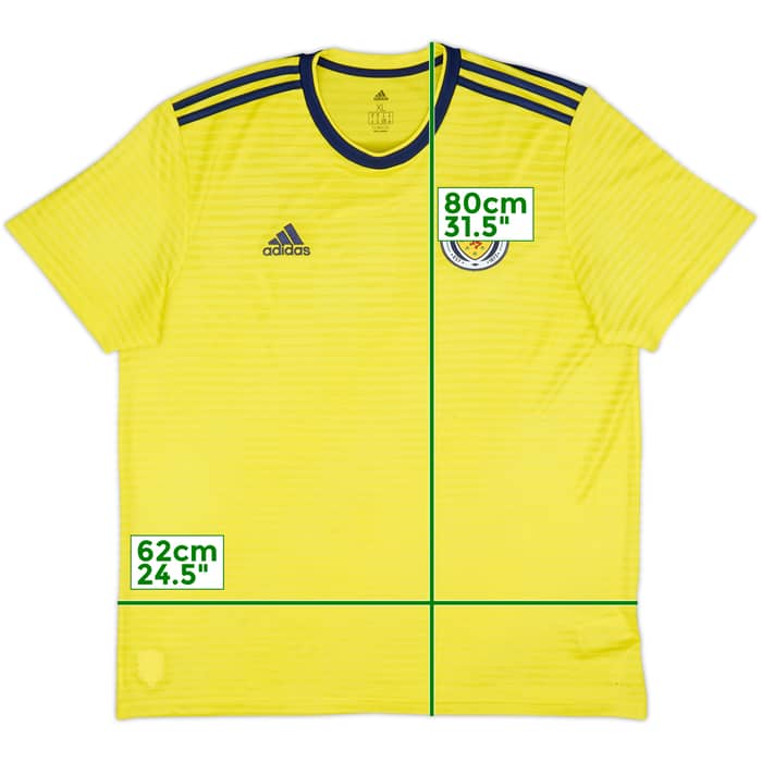 2017-18 Scotland Away Shirt - 8/10 - (XL)
