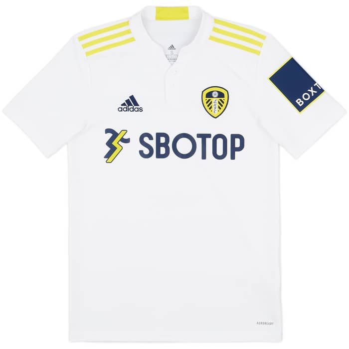 2021-22 Leeds United Home Shirt Bamford #9 - 9/10 - (S)