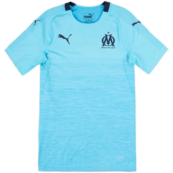 2018-19 Olympique Marseille Authentic EvoKnit Player Issue Third Shirt Balotelli #9 - 8/10 - (M)