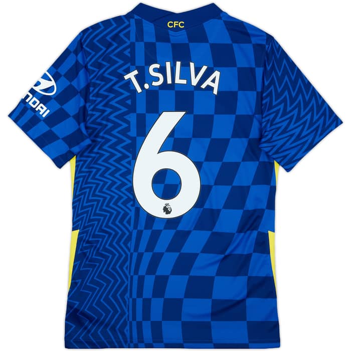 2021-22 Chelsea Home Shirt T.Silva #6 - 10/10 - (S)