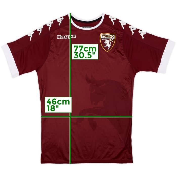 2016-17 Torino Authentic Home Shirt - 6/10 - (XL)