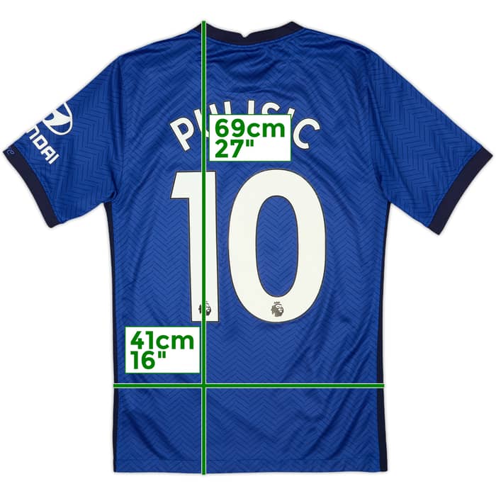 2020-21 Chelsea Home Shirt Pulisic #10 - 7/10 - (XS)