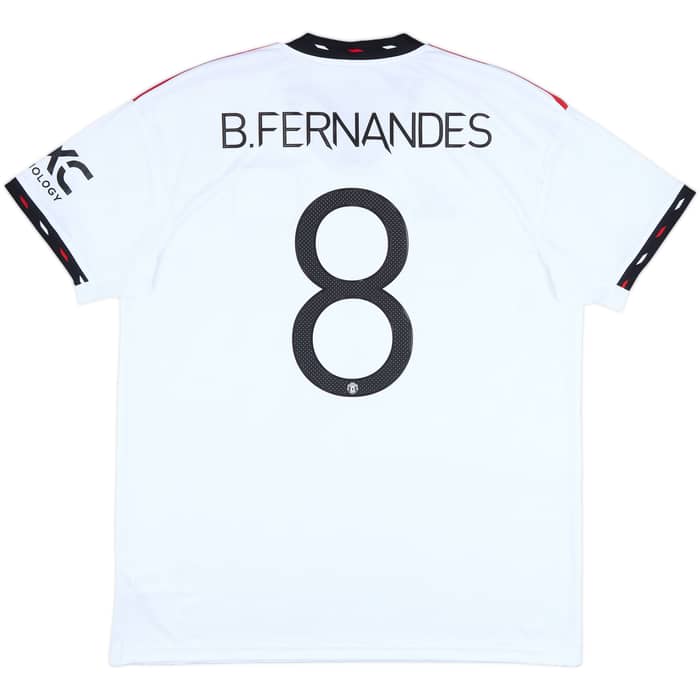 2022-23 Manchester United Away Shirt B.Fernandes #8 - 10/10 - (XL)