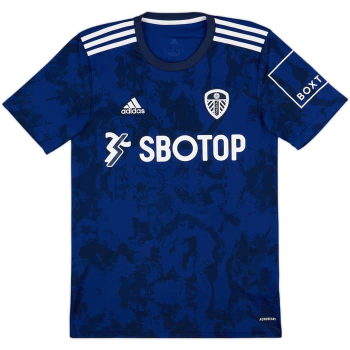 2021-22 Leeds United Away Shirt Bamford #9 - 8/10 - (S)