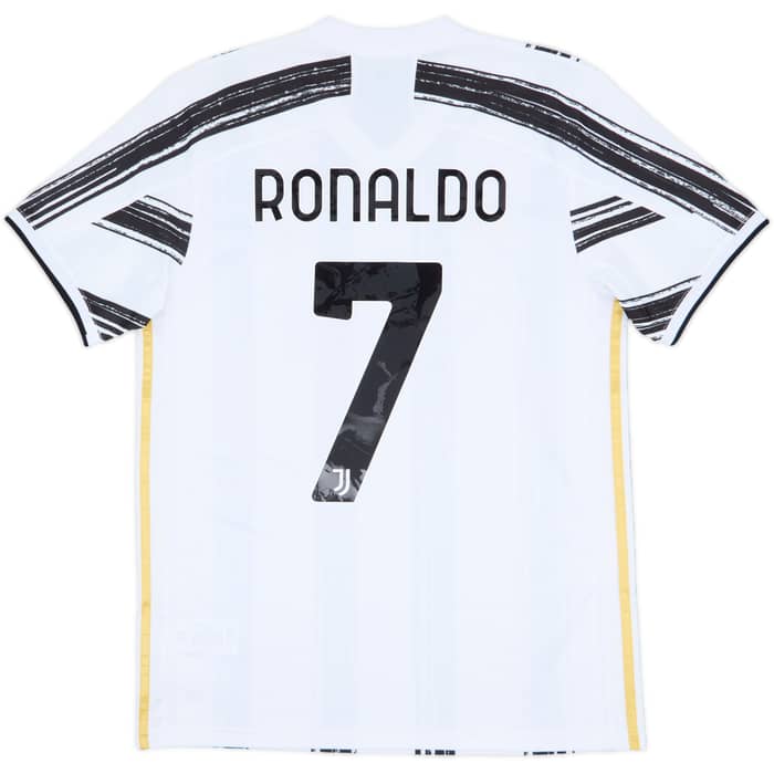 2020-21 Juventus Home Shirt Ronaldo #7 - 9/10 - (M)