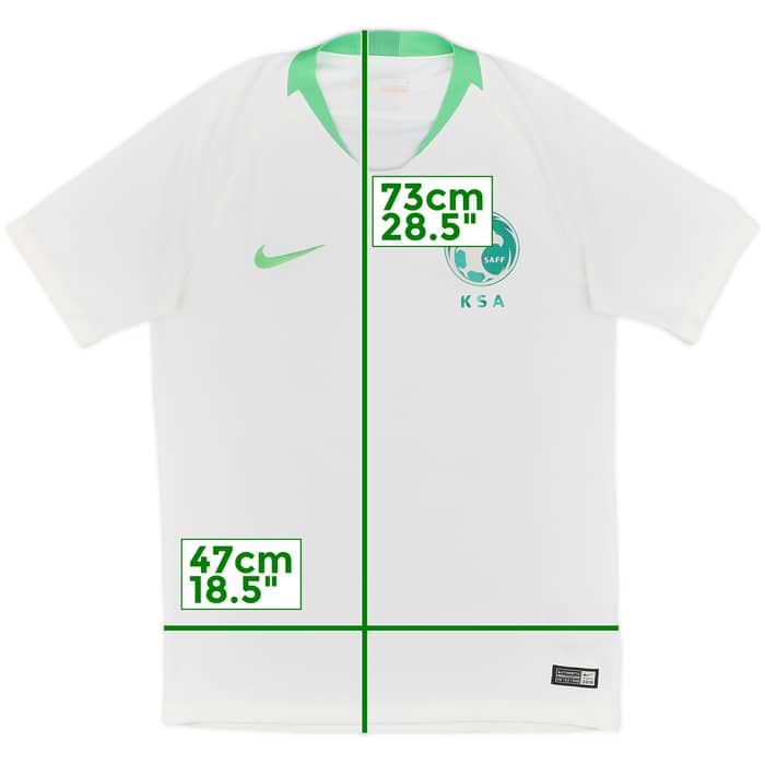 2018 Saudi Arabia Home Shirt - 9/10 - (S)