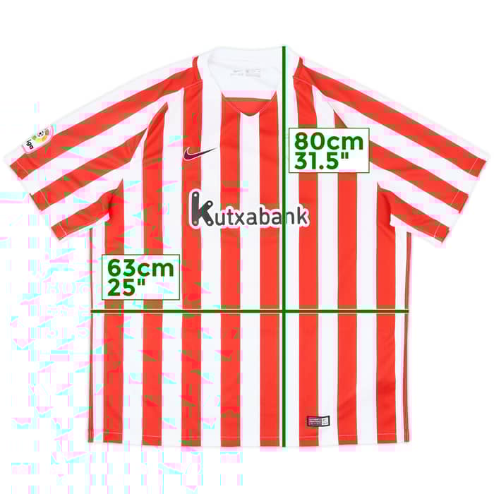 2016-17 Athletic Bilbao Home Shirt - 9/10 - (XXL)