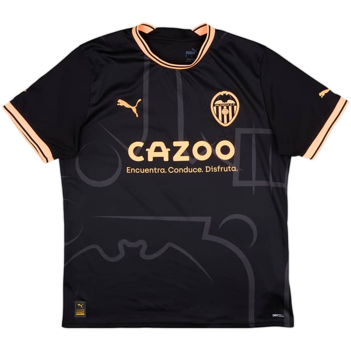 2022-23 Valencia Away Shirt - 10/10 - (L)