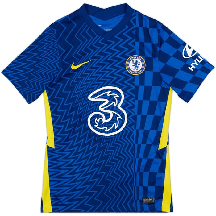 2021-22 Chelsea Home Shirt T.Silva #6 - 9/10 - (S)
