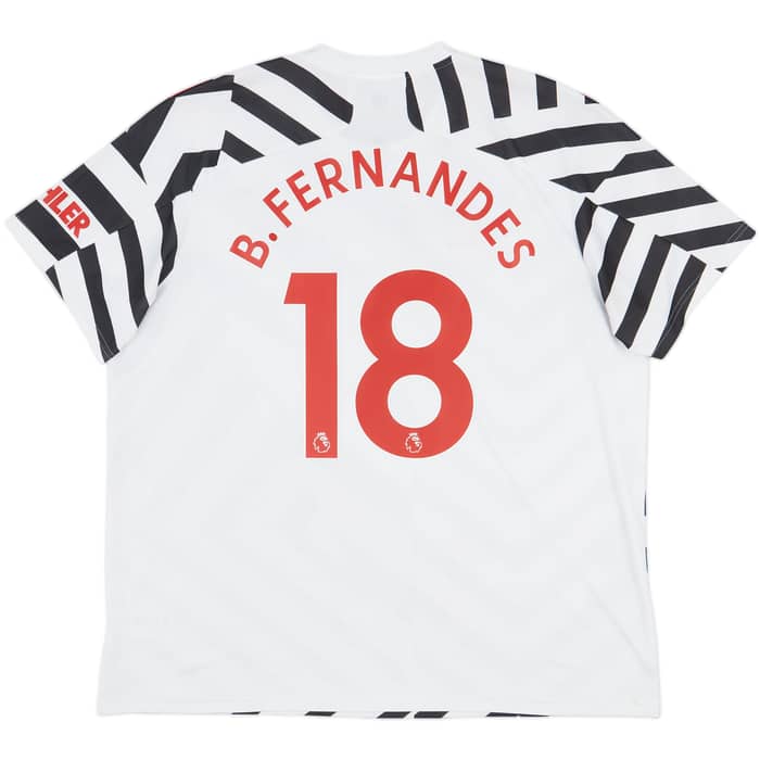 2020-21 Manchester United Third Shirt B.Fernandes #18 - 8/10 - (XXL)